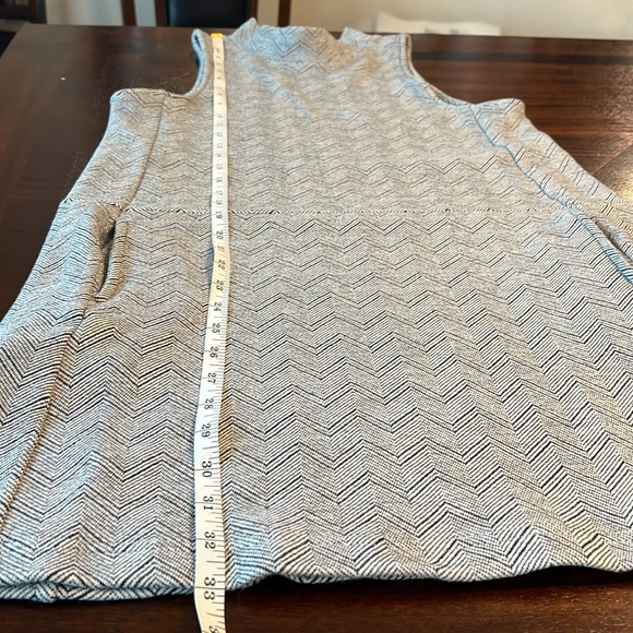 Free People | Mock Turtle Neck Sleeveless Dress with Pockets | Size Large - Picture 10 of 10